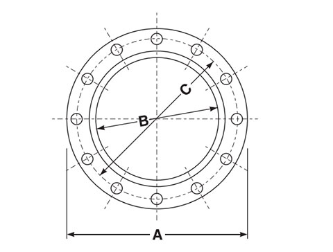  高壓平焊碳鋼法蘭